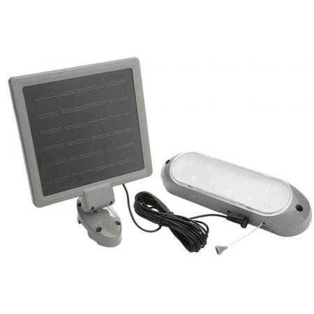 Supershine 10 LED Rechargeable Solar Panel Shed Light SU84726